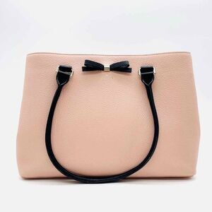 Kate Spade Blush Pink Tote with Black Accents